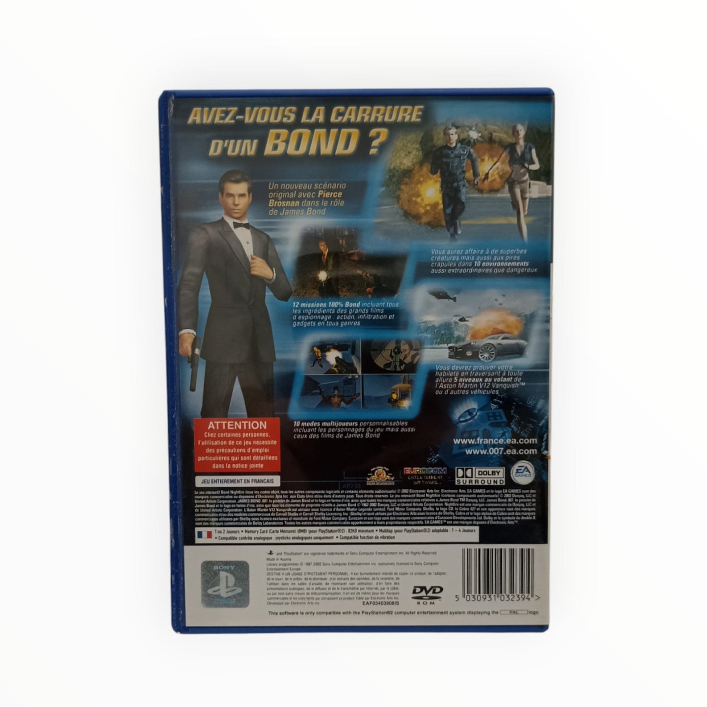 007: Nightfire – PlayStation 2 (complet) - Masaru