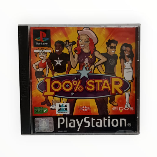 Jeu 100% Star complet pour PlayStation 1 version PAL FR