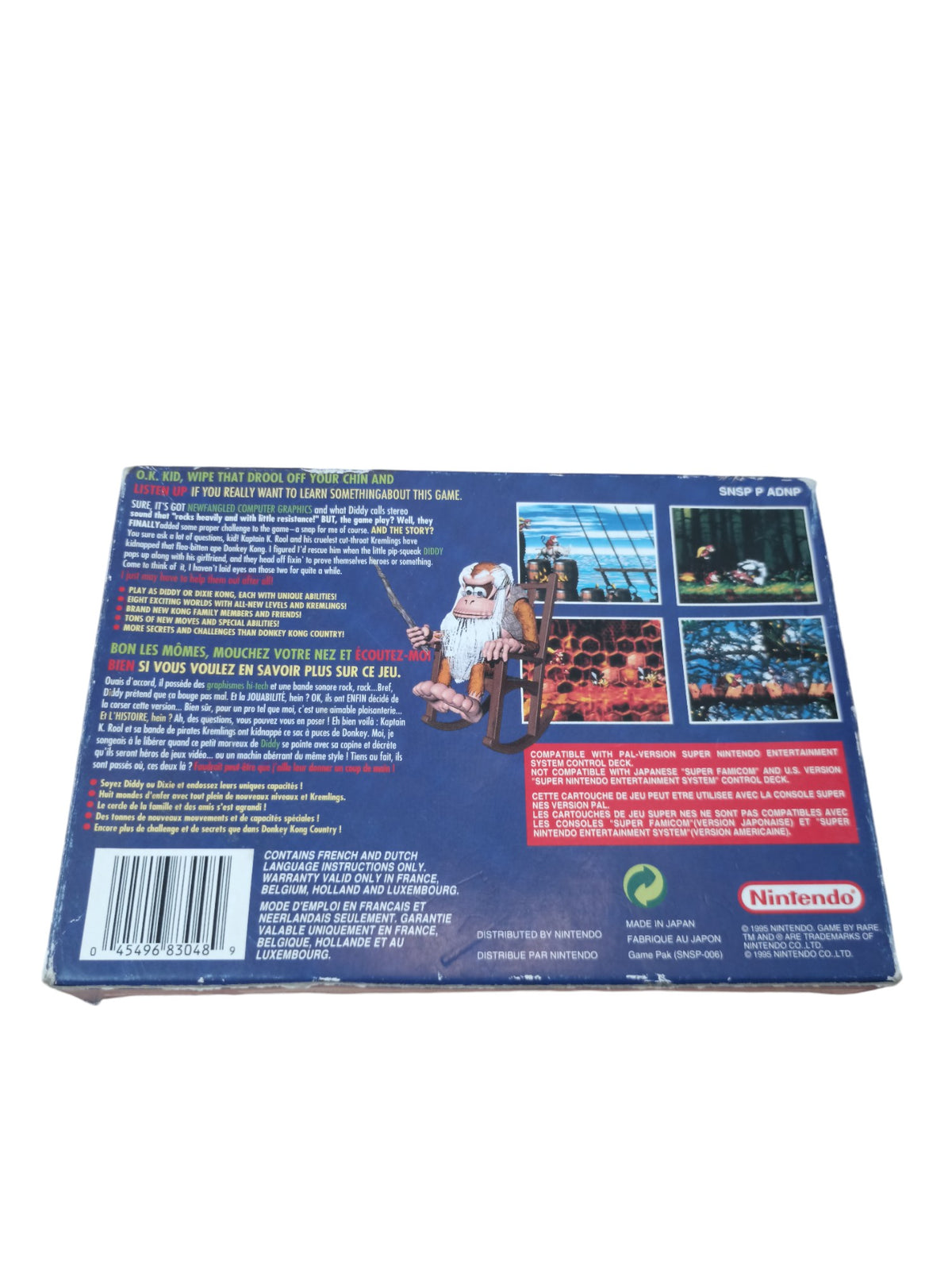Donkey Kong Country 3 : Dixie Kong's Double Trouble Super Nintendo
