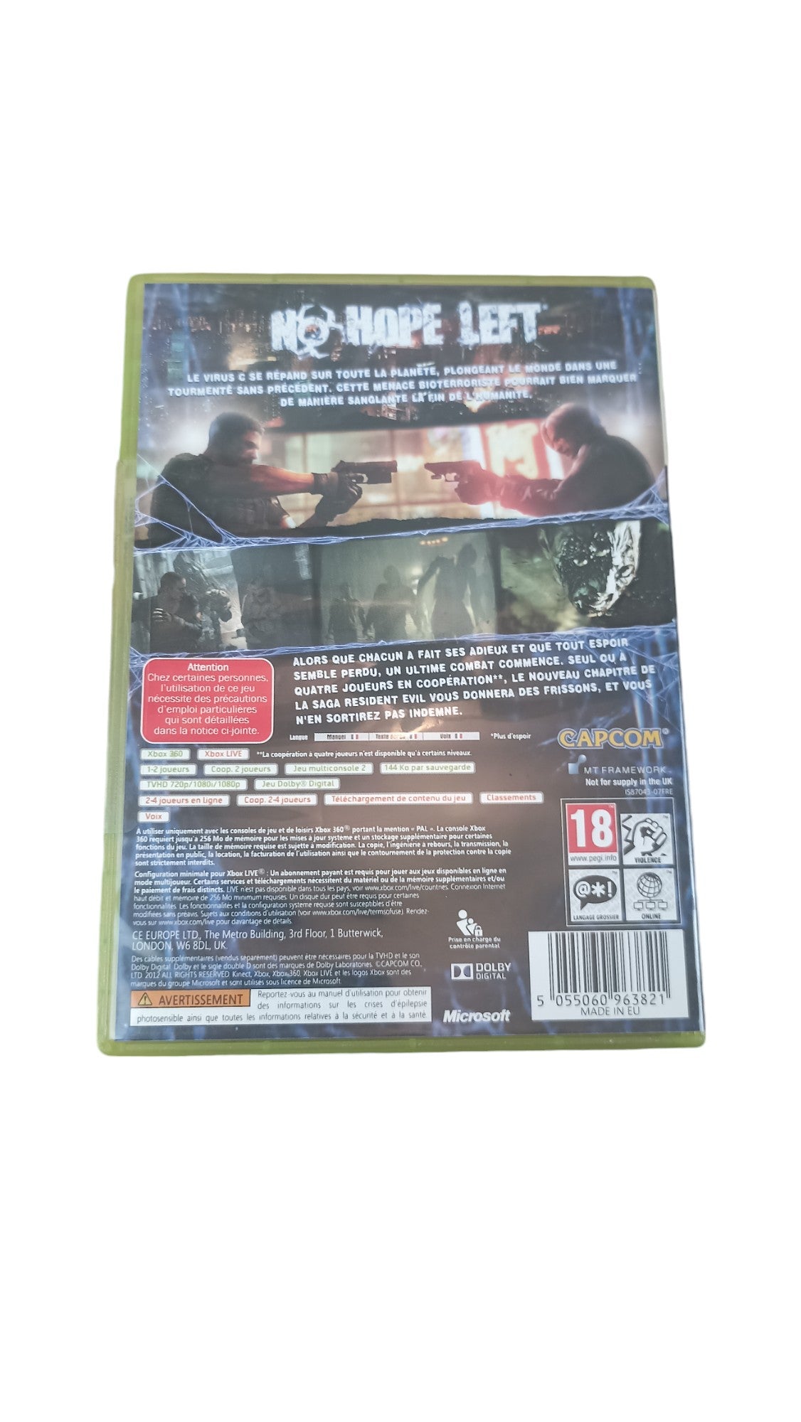 Resident Evil 6 Xbox 360