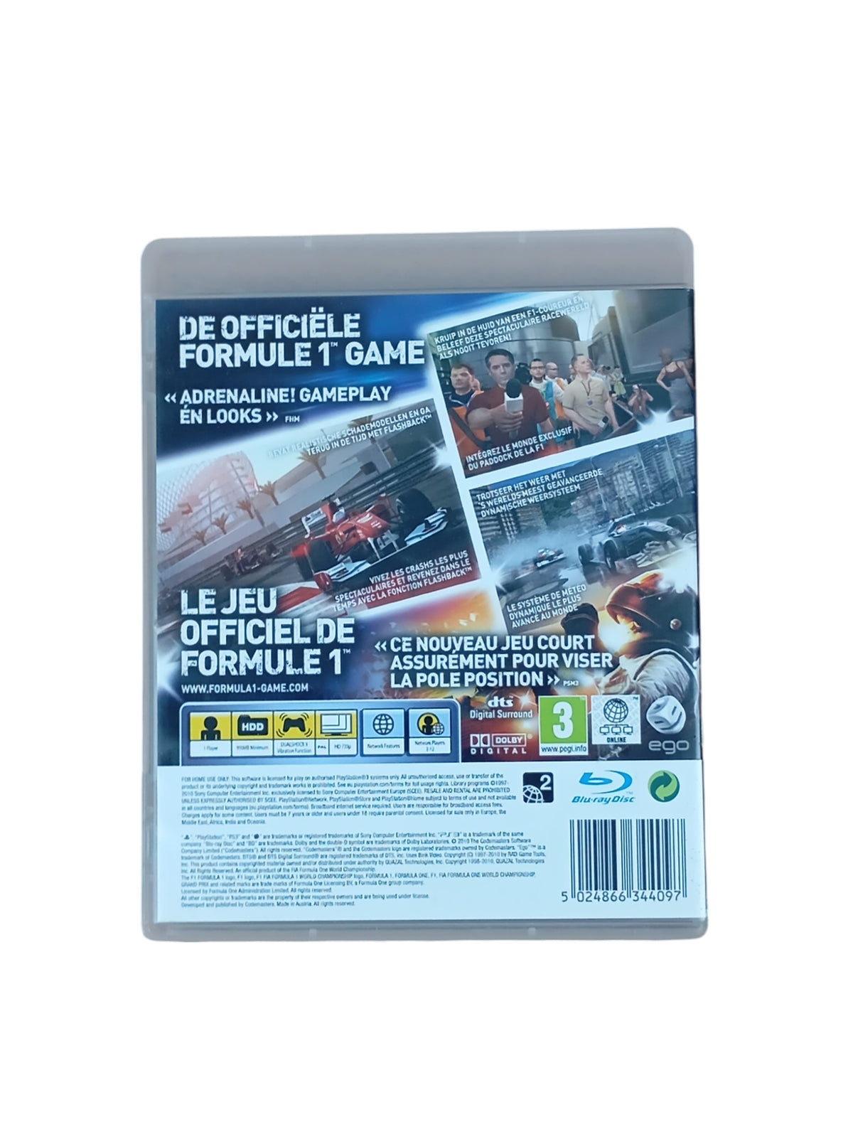 F1 2010 Playstation 3 (PS3)