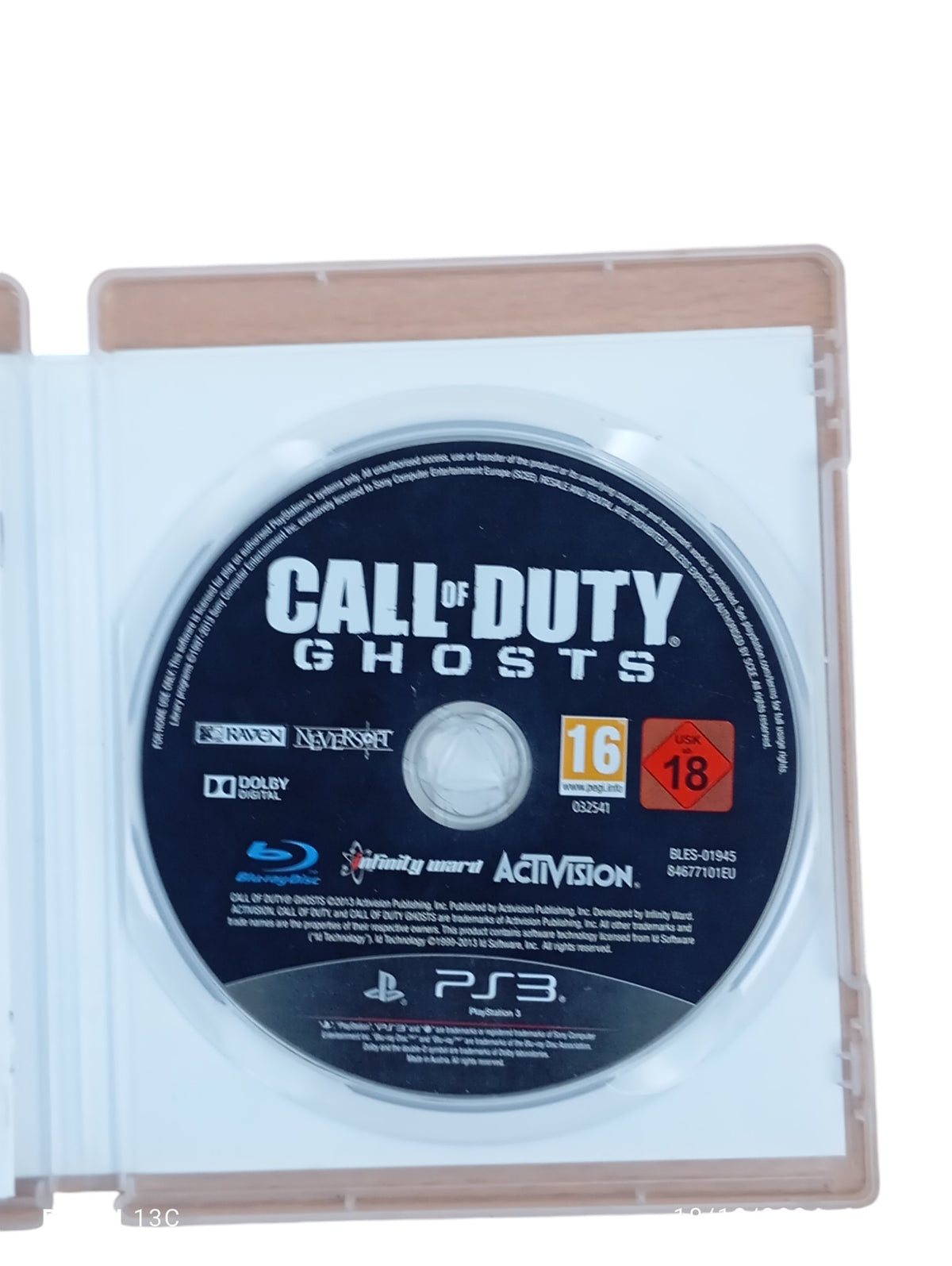 Call Of Duty Ghost - Edition Limitée Freefall Playstation 3 (PS3)