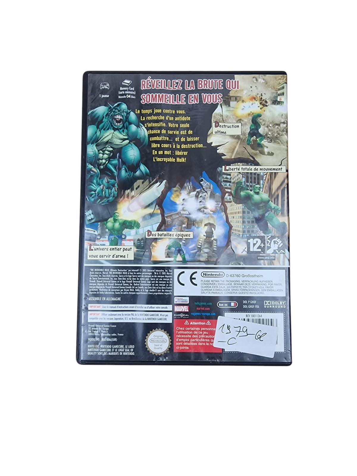 The Incredible Hulk : Ultimate Destruction