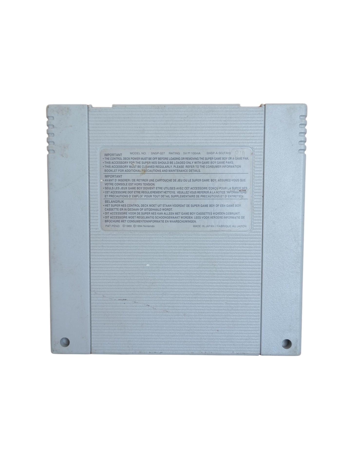 Super GameBoy (SNES)