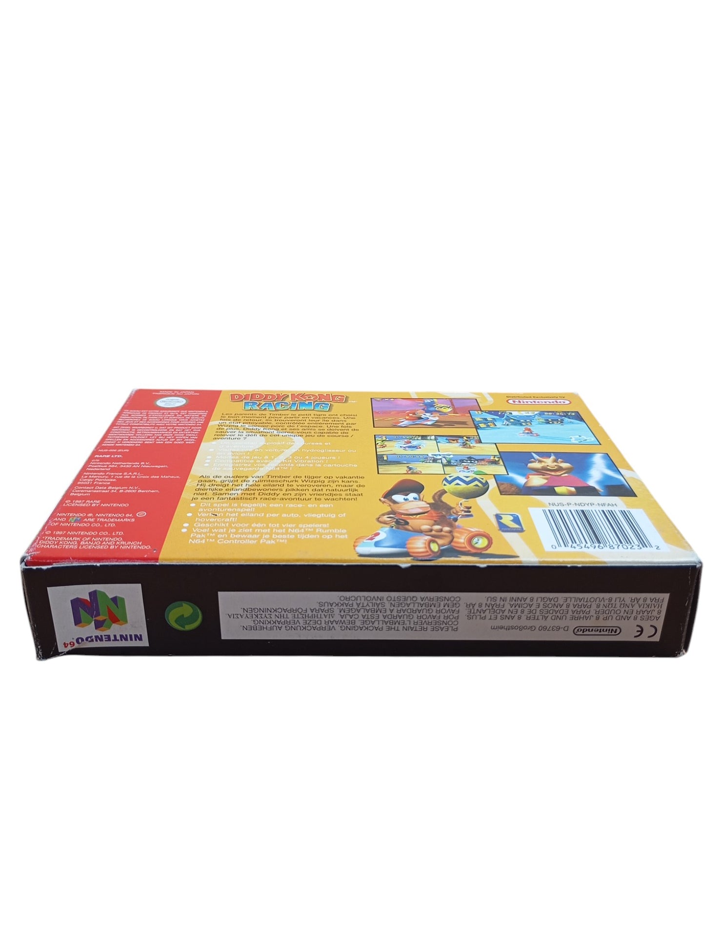 Diddy Kong Racing en boîte FRA