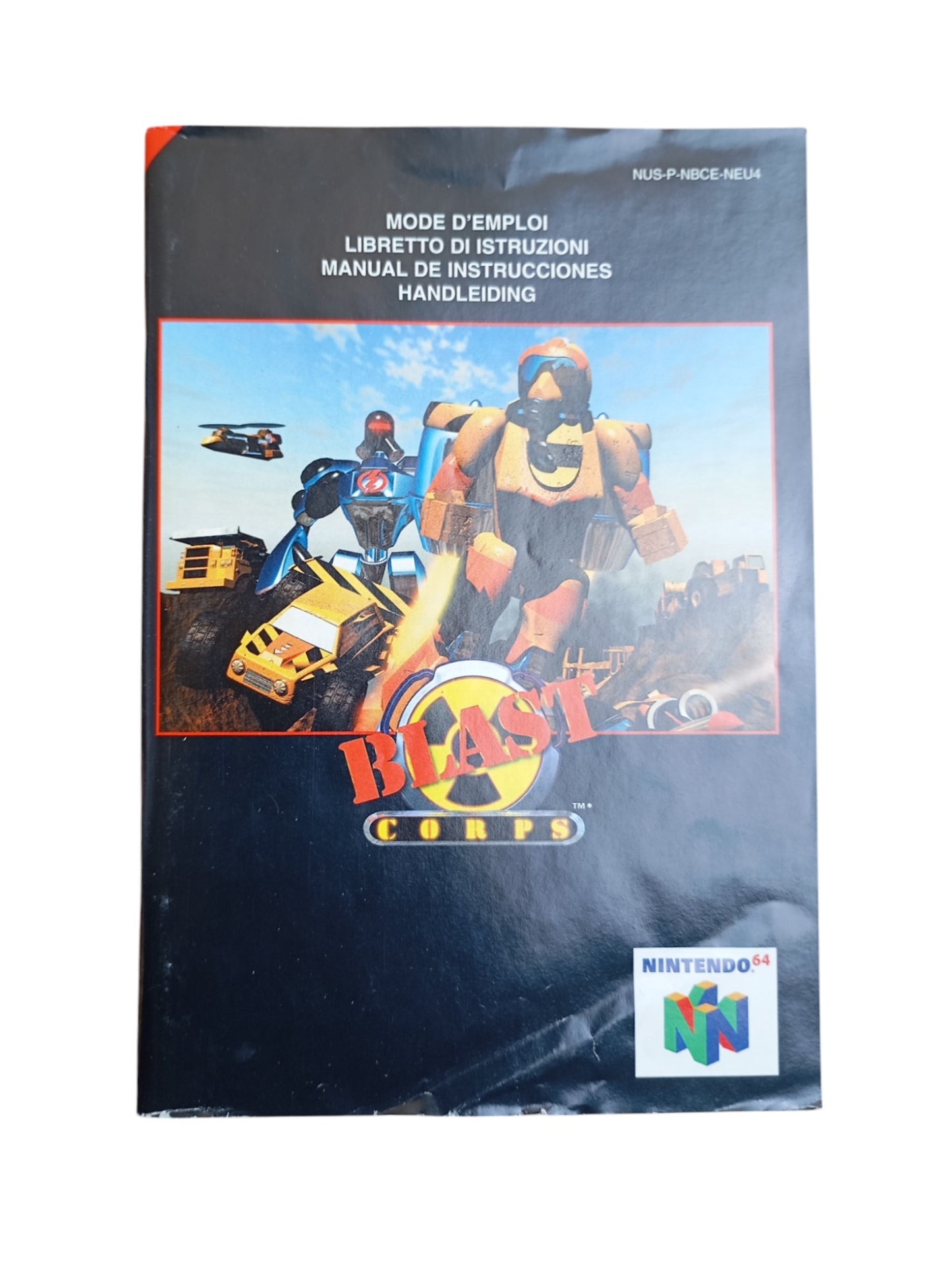 Blast Corps en boîte FRA