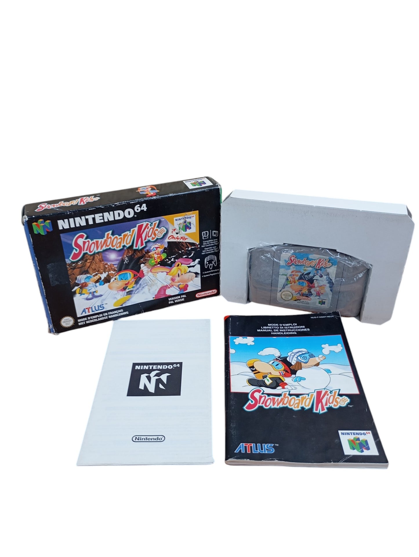 Snowboard Kids en boîte FRA