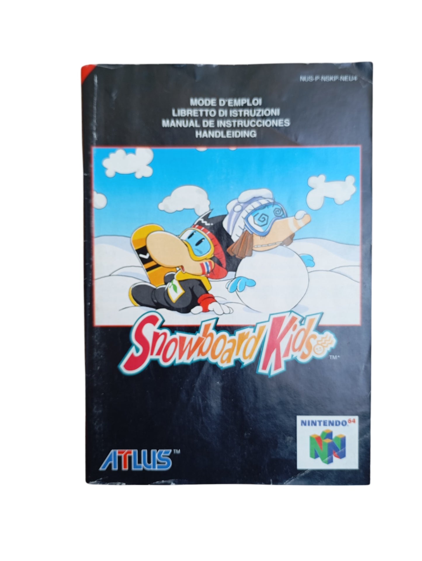 Snowboard Kids en boîte FRA