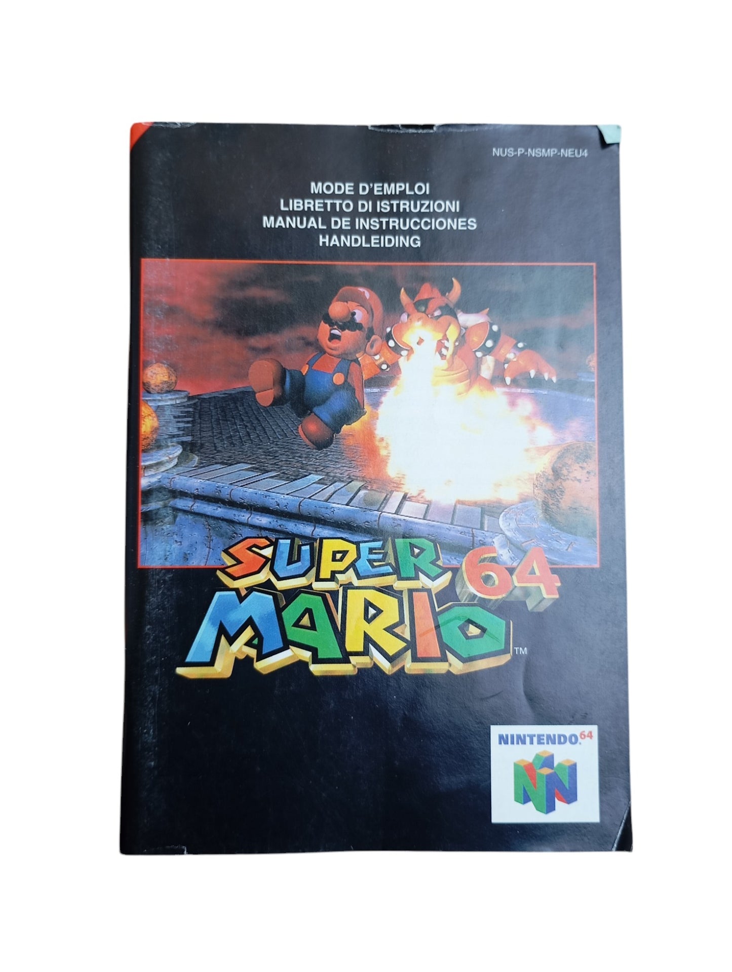 Super Mario 64 en boîte FRA