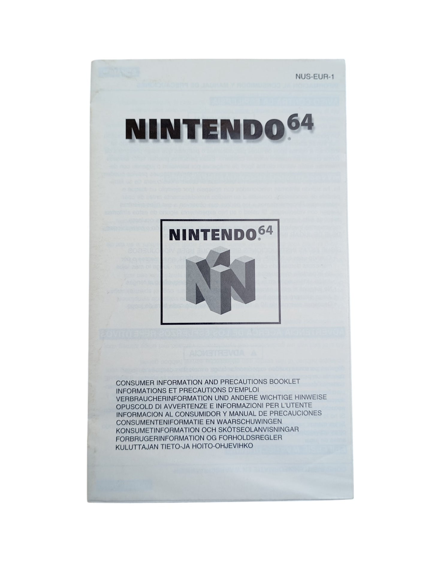 Super Mario 64 en boîte FRA