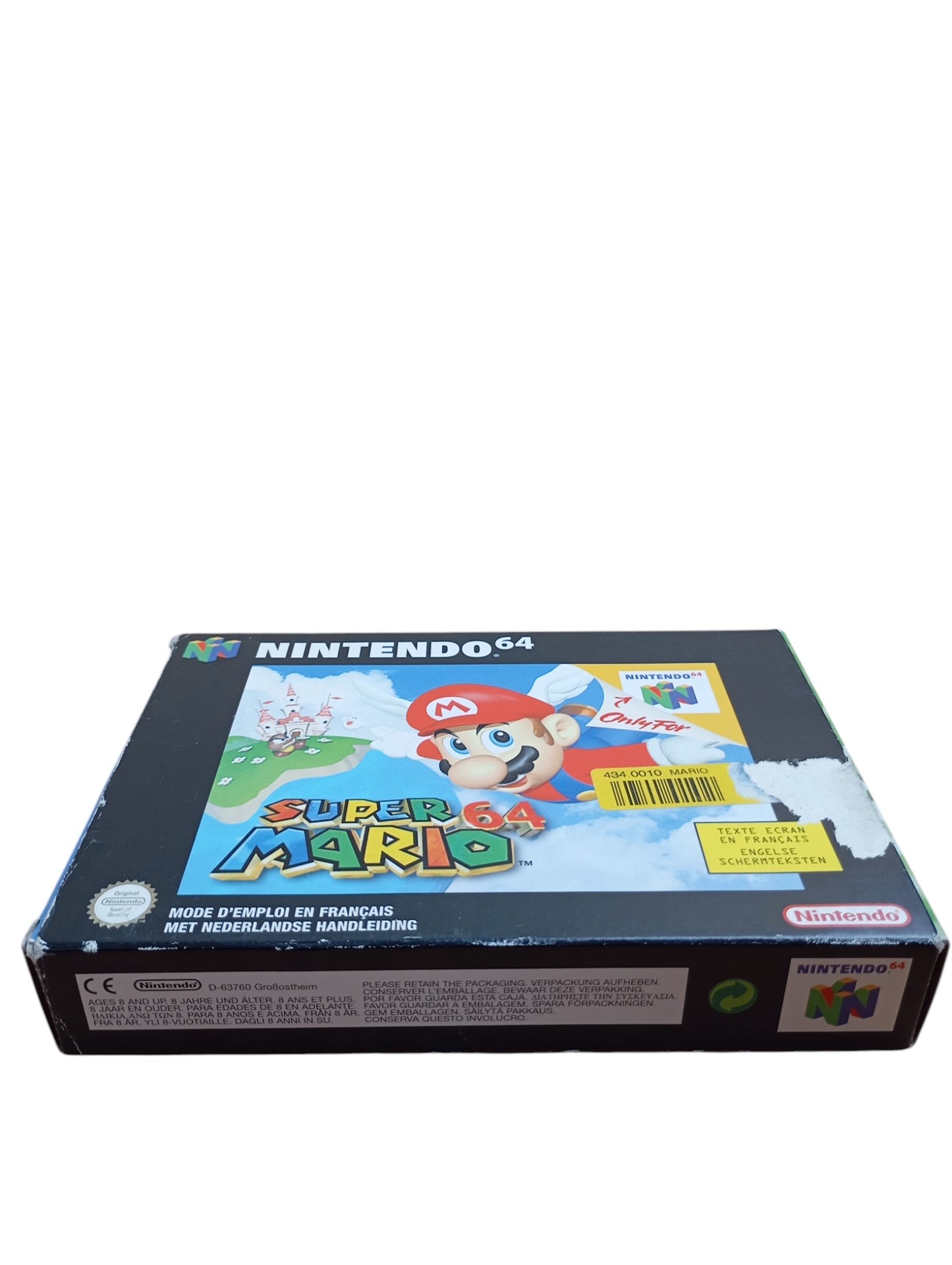 Super Mario 64 en boîte FRA