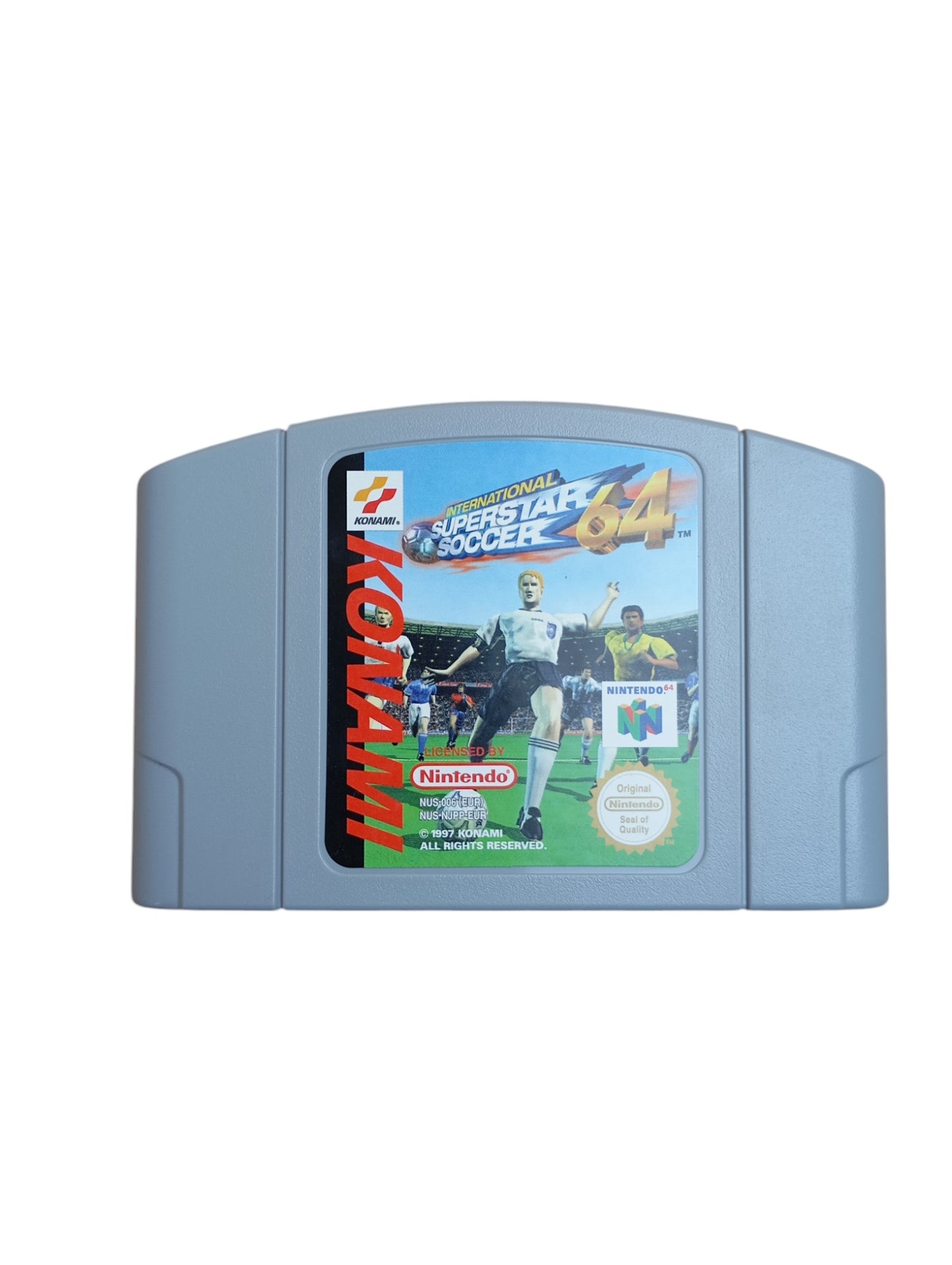 International Superstar Soccer 64 en boîte