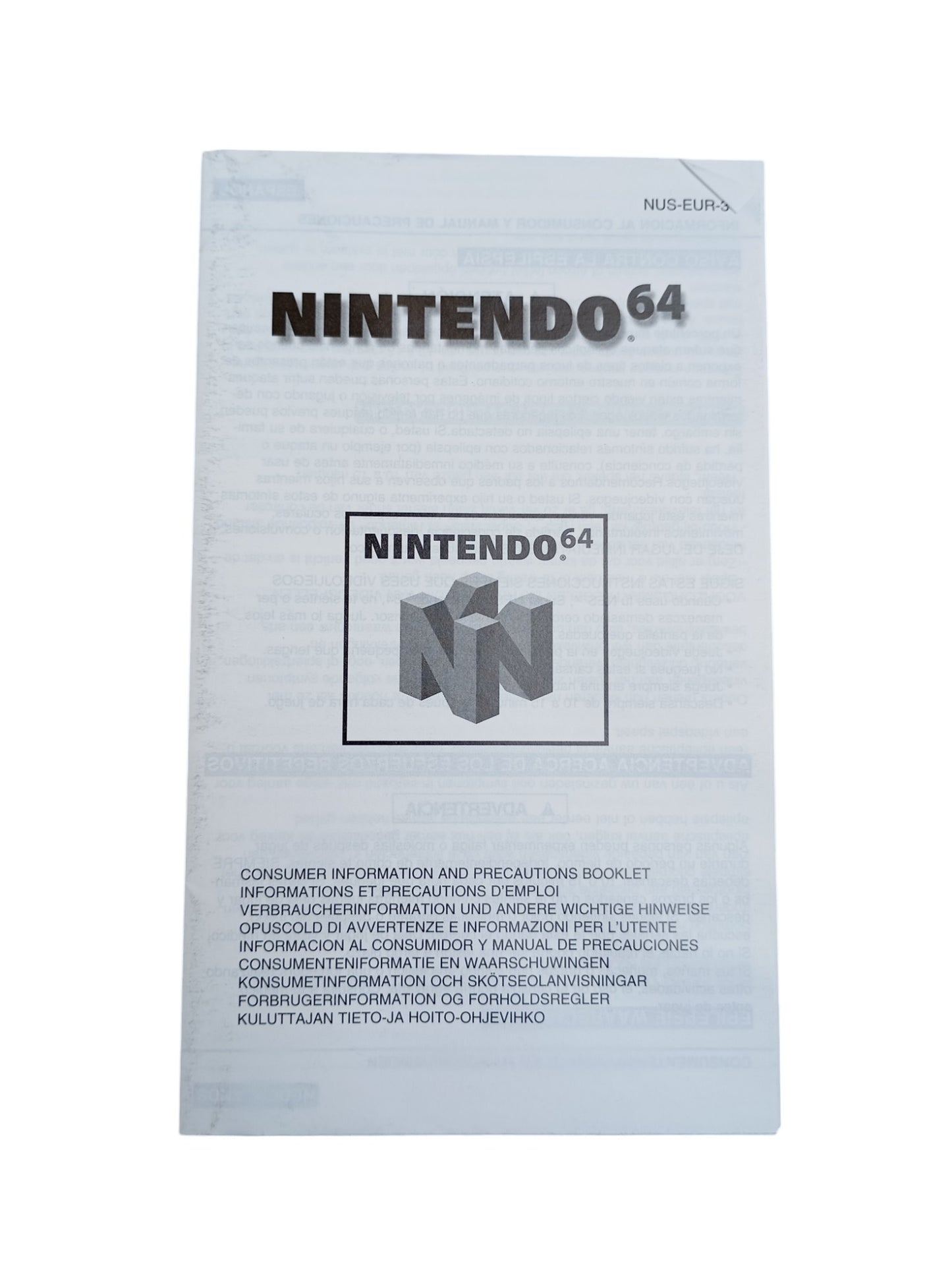 International Superstar Soccer 64 en boîte