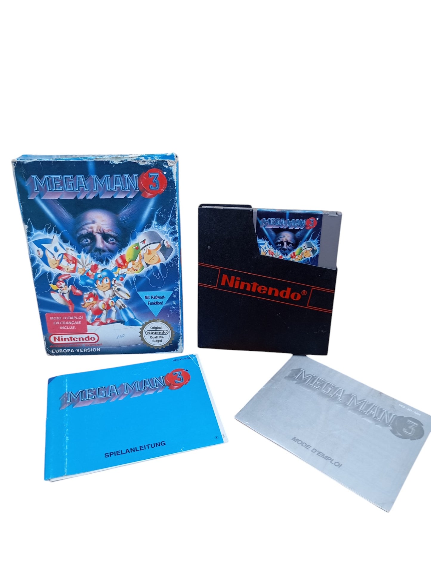 Mega Man 3 en boîte UKV