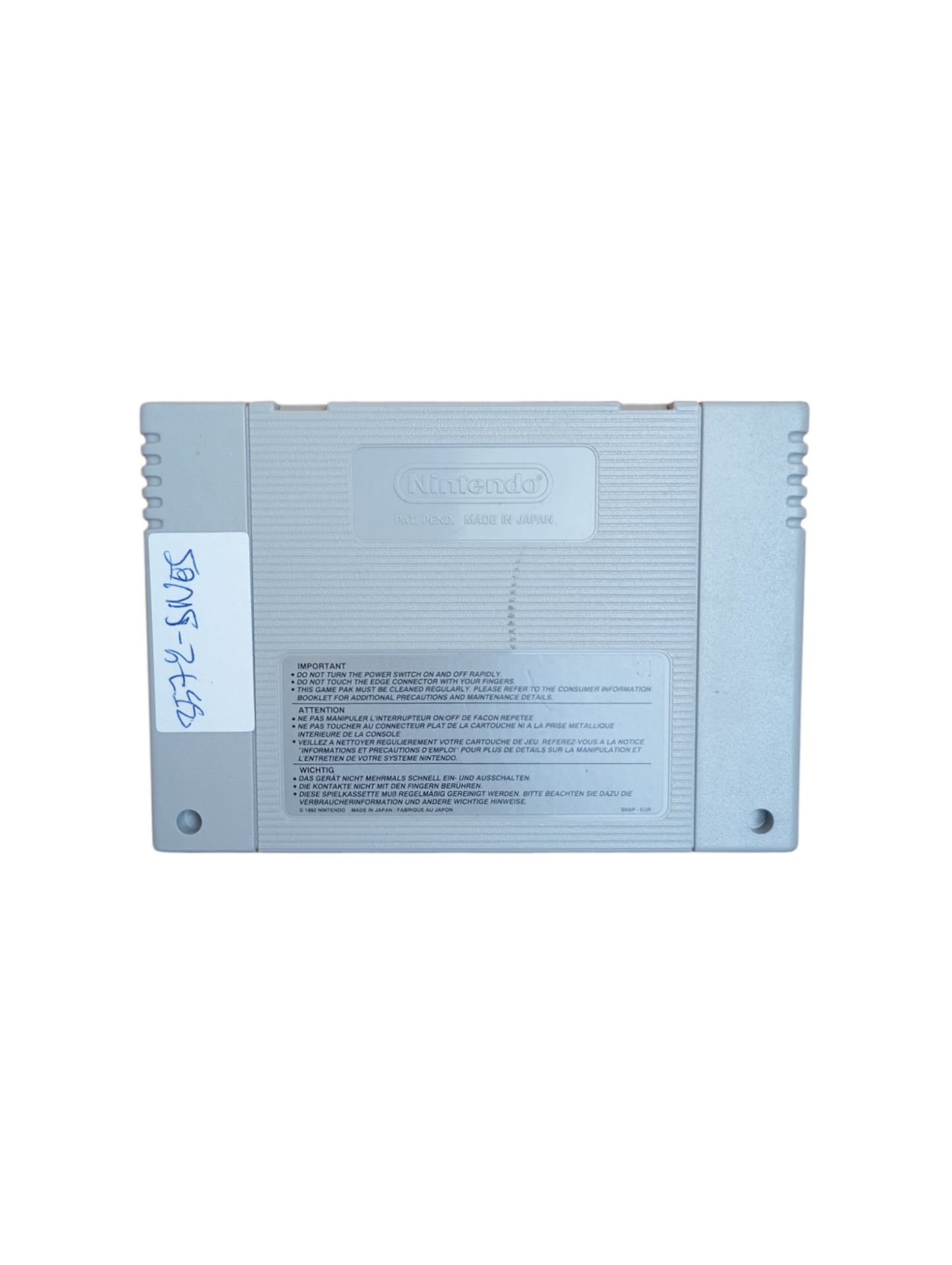 International Superstar Soccer Super Nintendo (SNES)