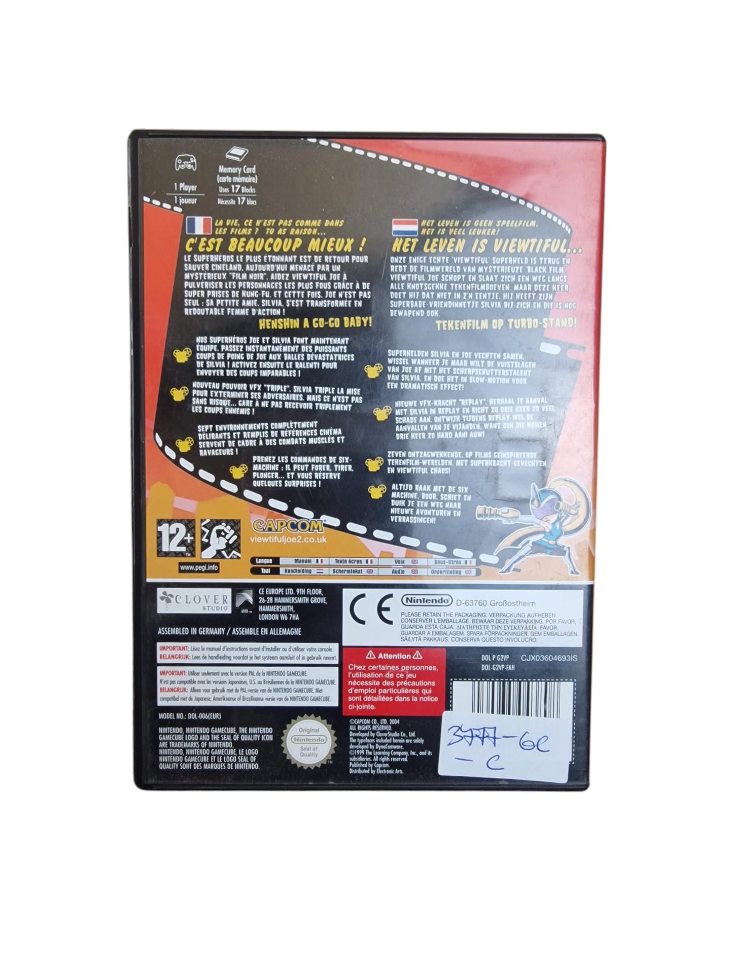 Viewtiful Joe 2 GameCube FRA Complet