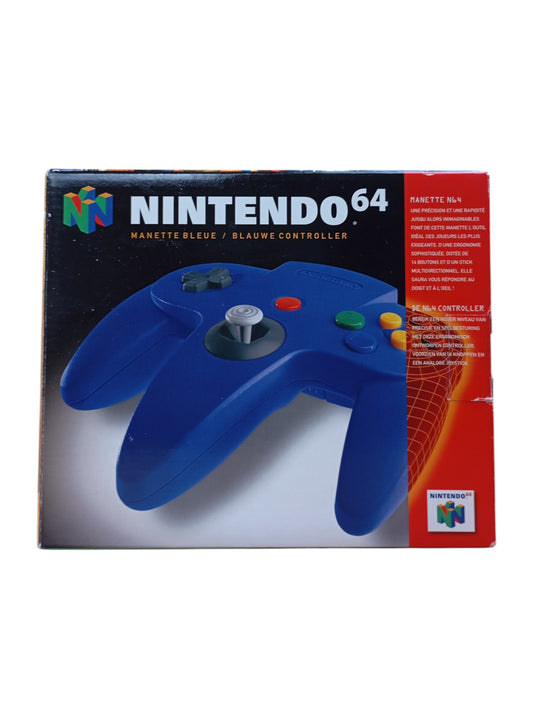 Boîte seule Manette Bleue Nintendo 64