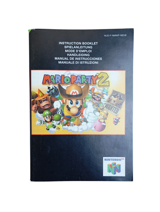 Notice Nintendo 64 : Mario Party 2