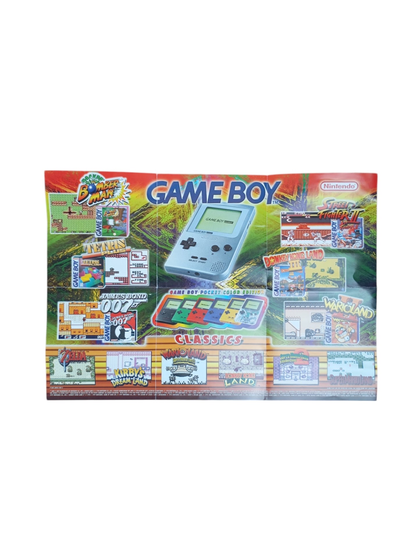 Dépliant PUB Nintendo 64/Game Boy
