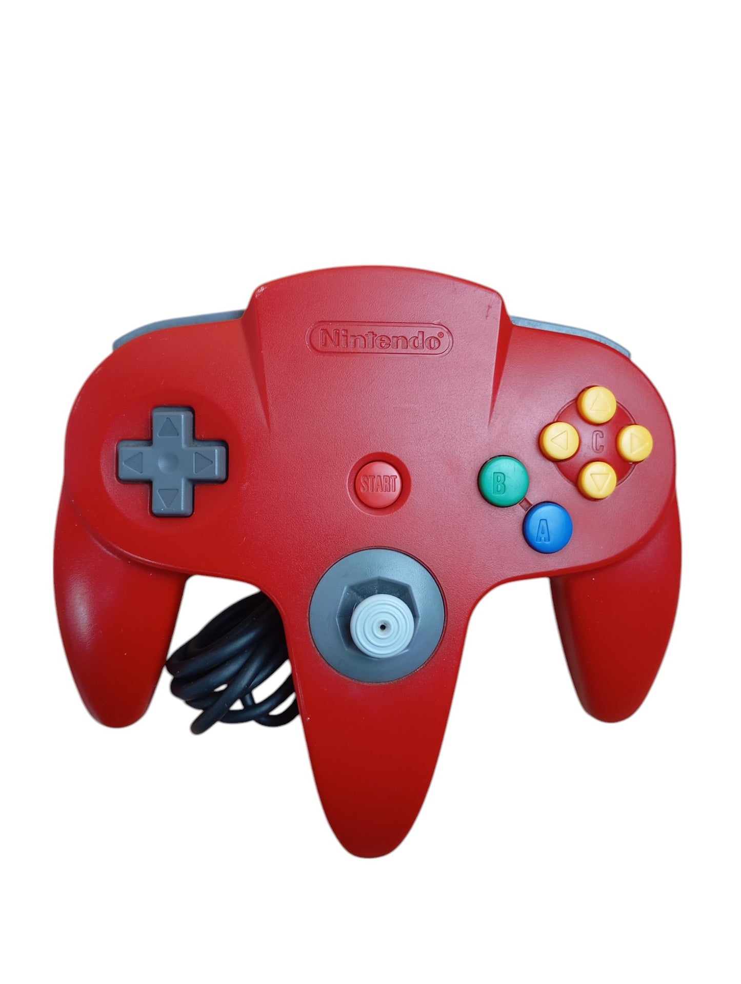 Manette Rouge Nintendo 64 en boîte