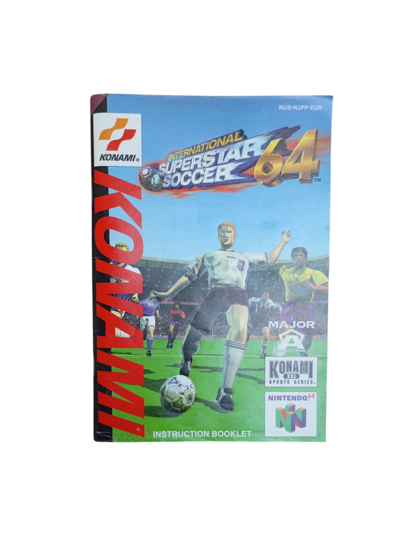 International Superstar Soccer 64 en boîte