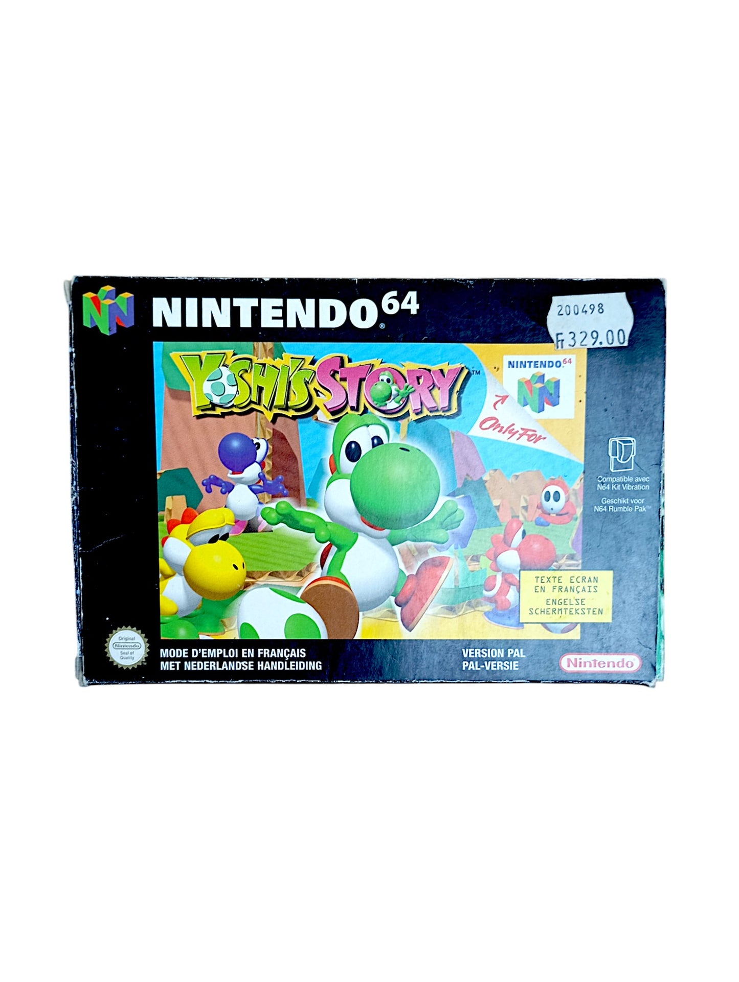 Yoshi's Story Nintendo 64 en boîte