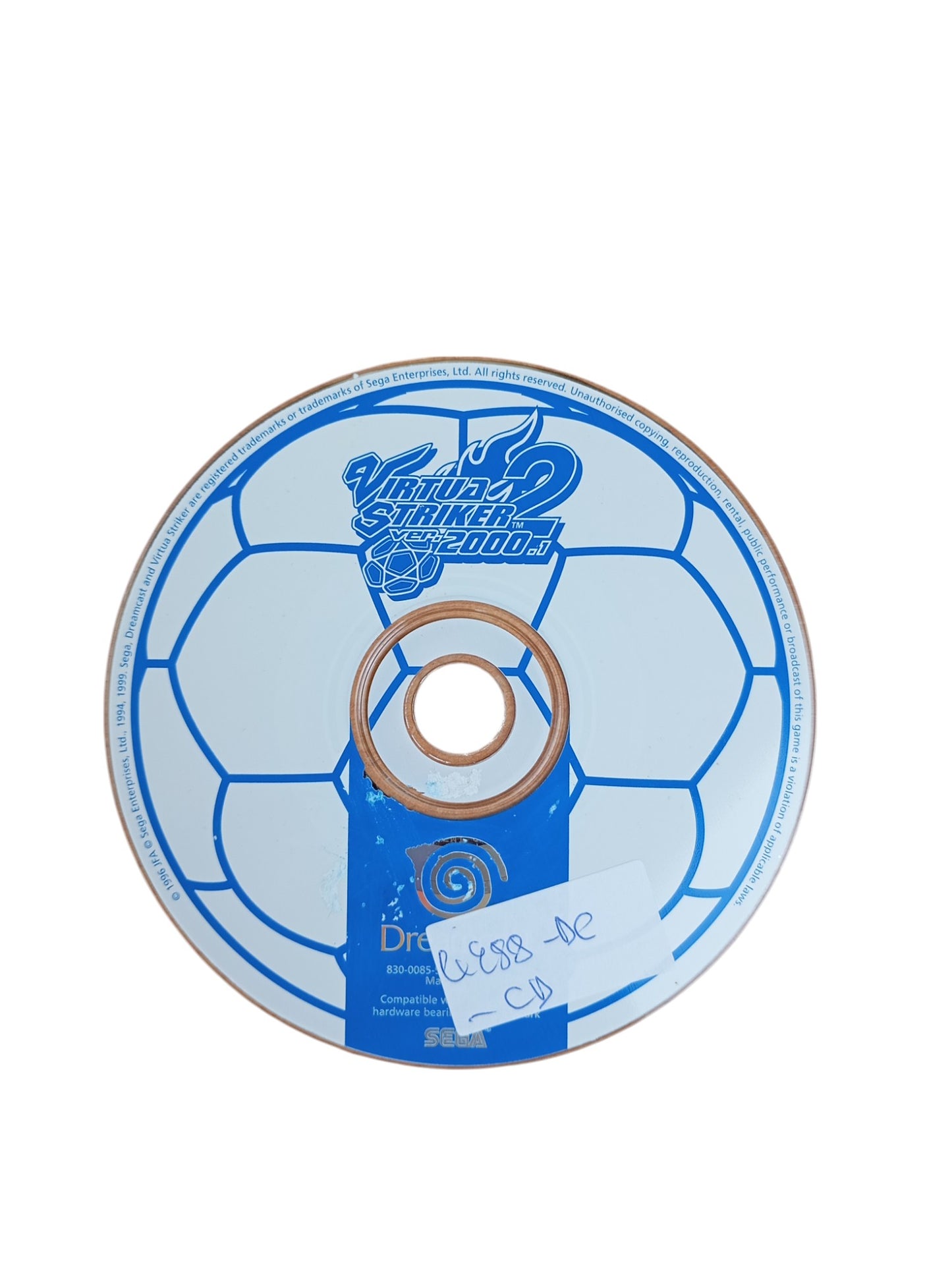 Virtua Striker 2 CD Dreamcast