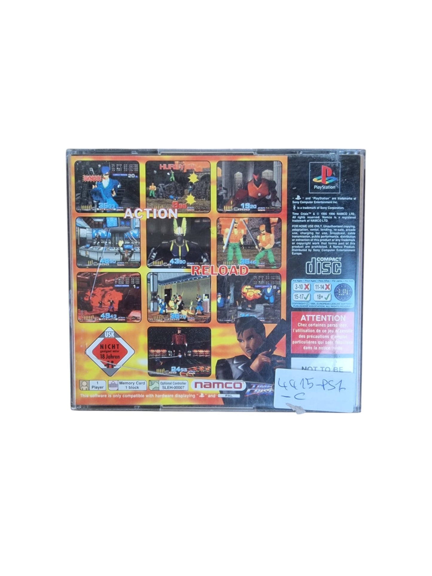 Time Crisis Playstation 1 (PS1)