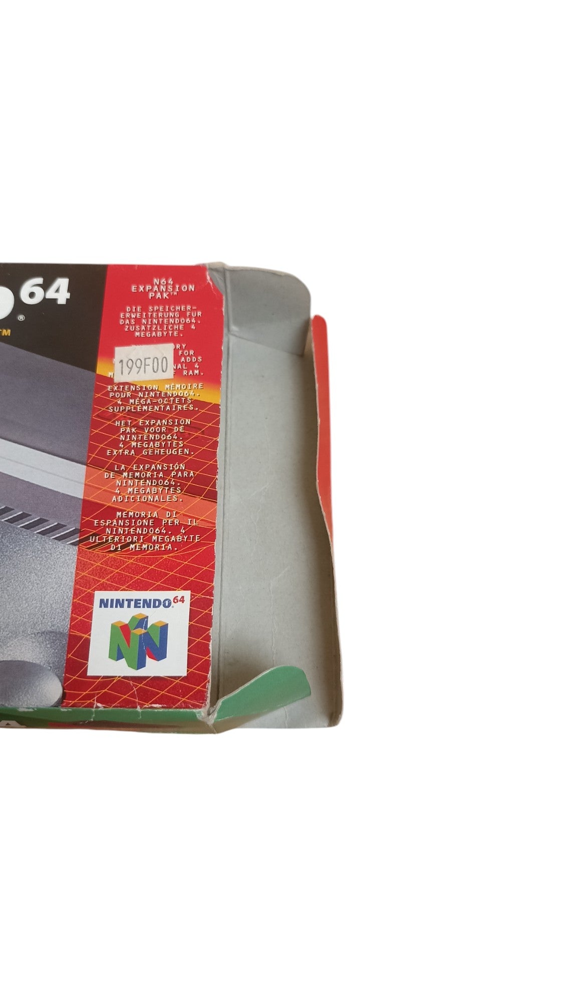 Expansion Pak Nintendo 64 en boîte