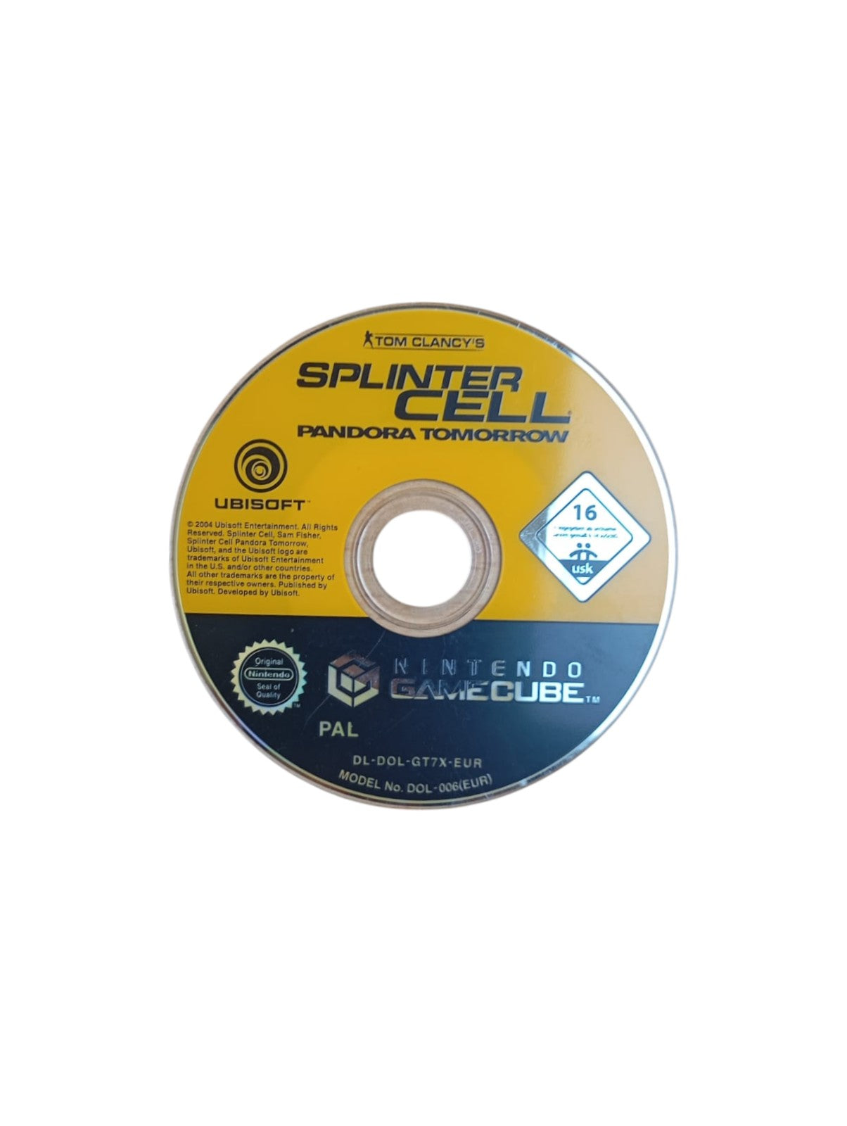 CD Splinter Cell: Pandora Tomorrow GameCube