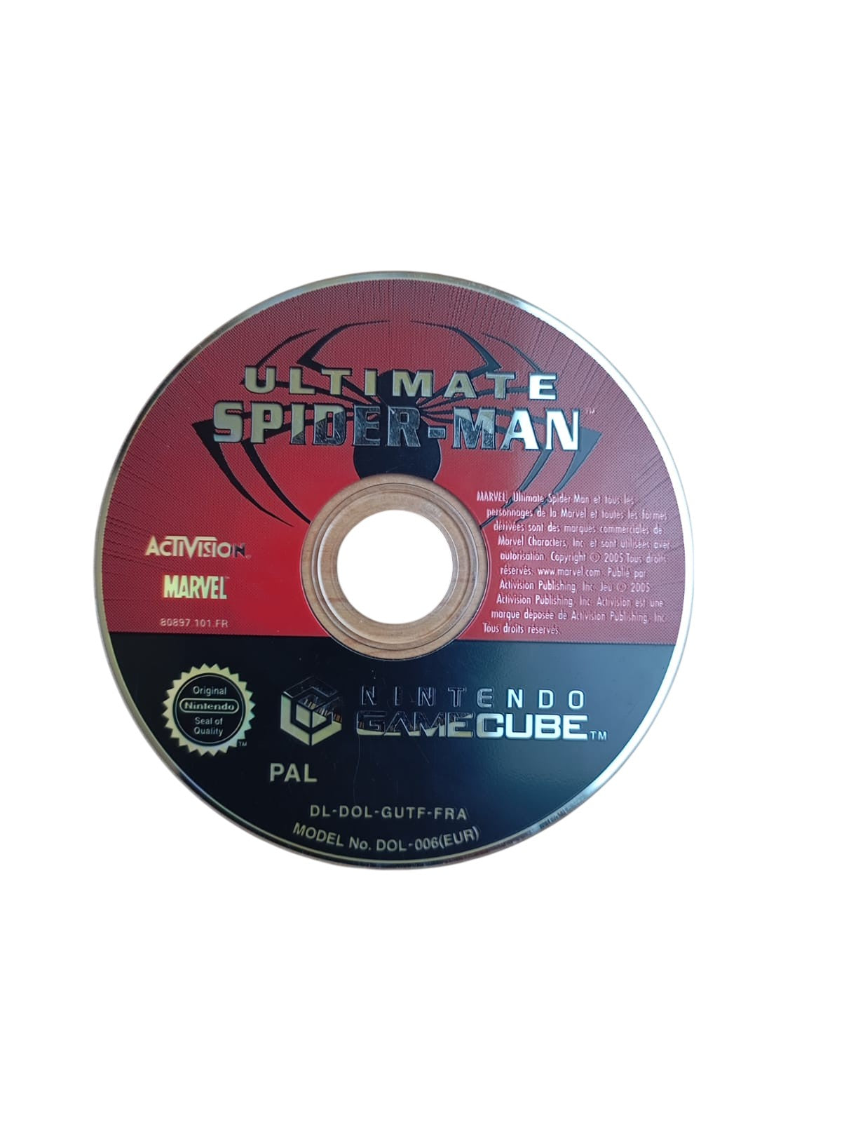 CD Ultimate Spider-Man GameCube