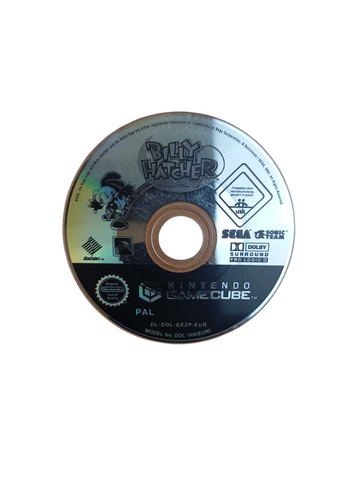 CD Billy Hatcher and the Giant Egg GameCube