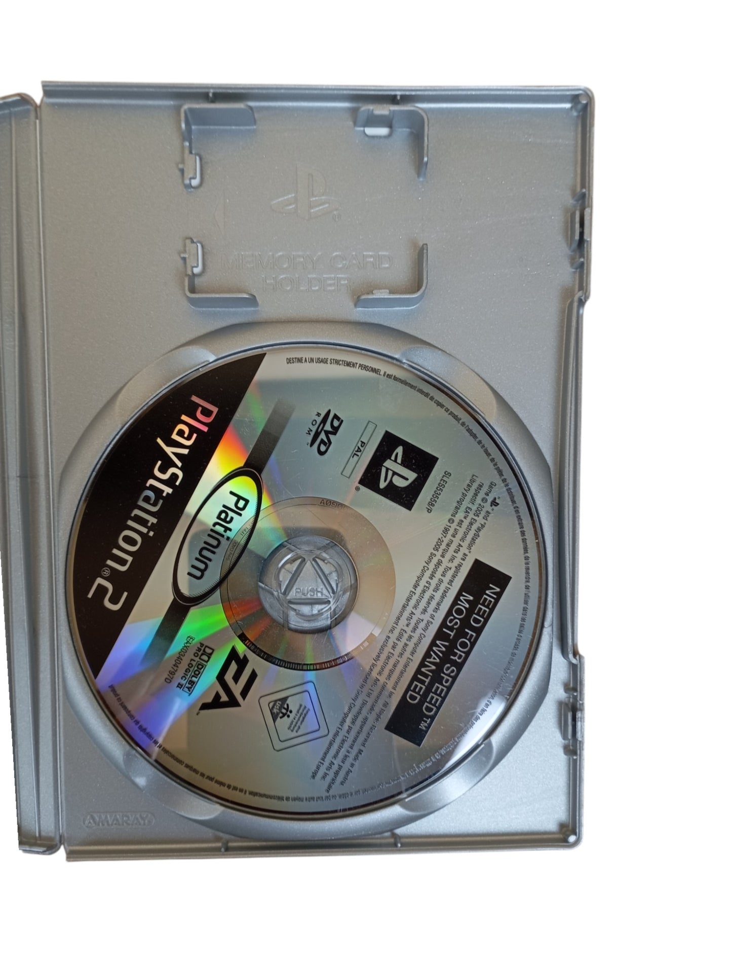 Need for Speed : Most Wanted Edition Platinum Playstation 2 (PS2)