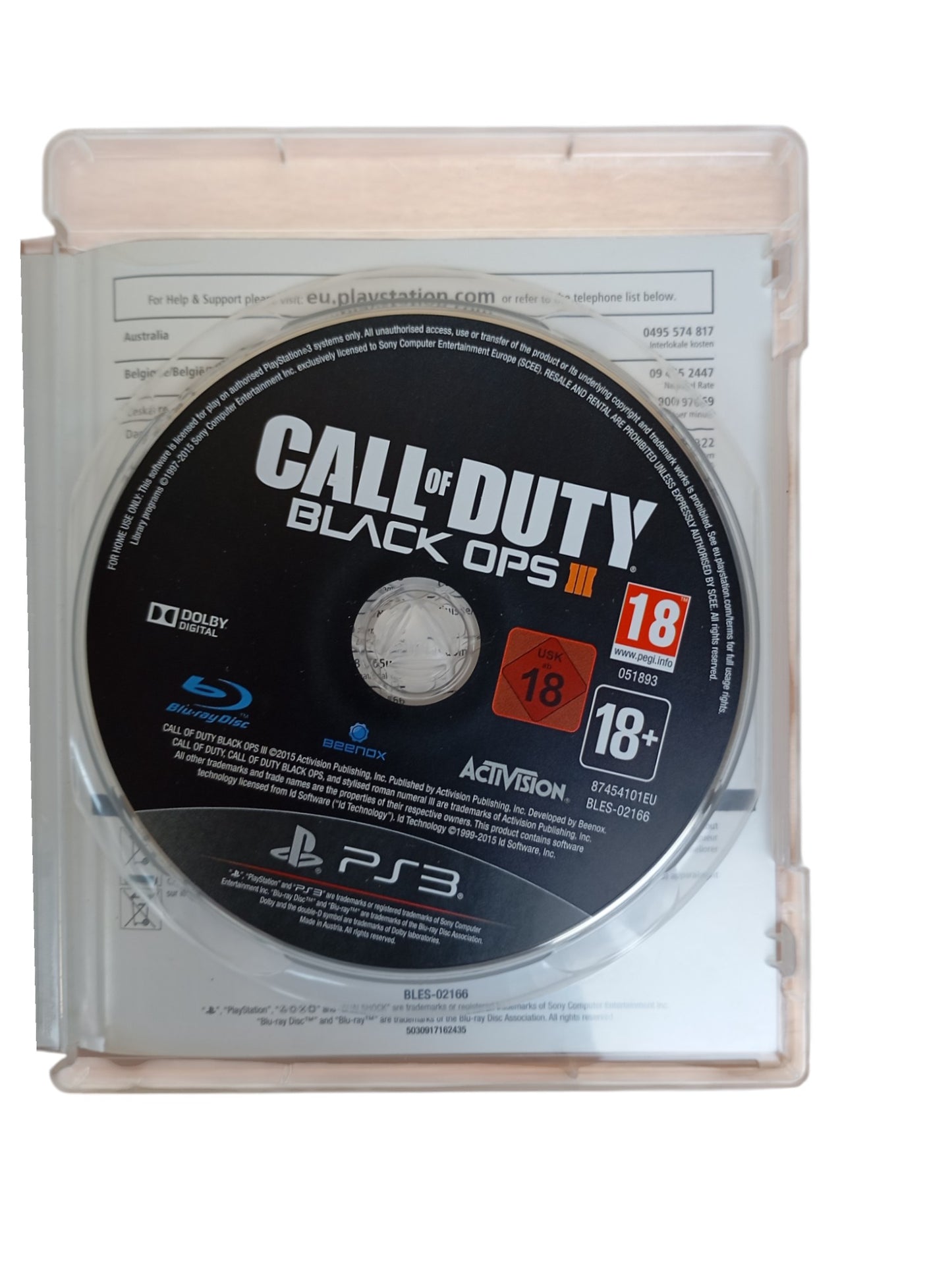 Call Of Duty Black Ops III Playstation 3 (PS3)