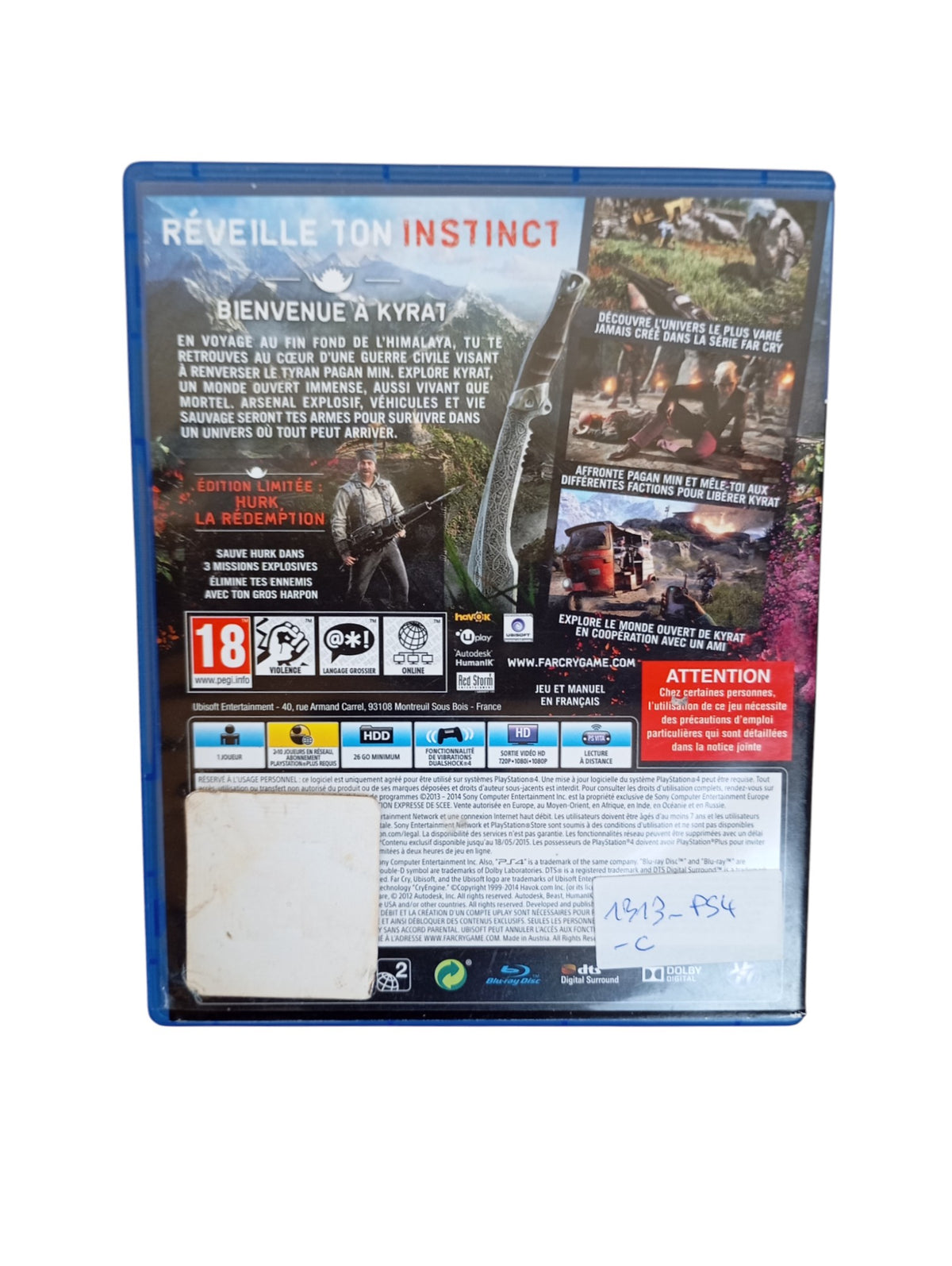 Far Cry 4 Playstation 4 (PS4)