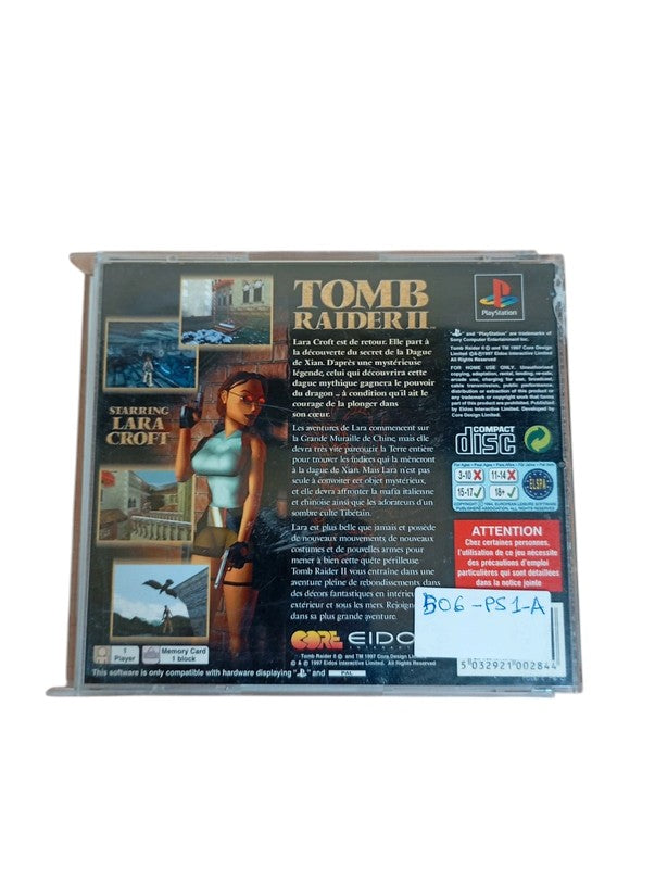 Tomb Raider II starring Lara Croft Playstation 1 (PS1)