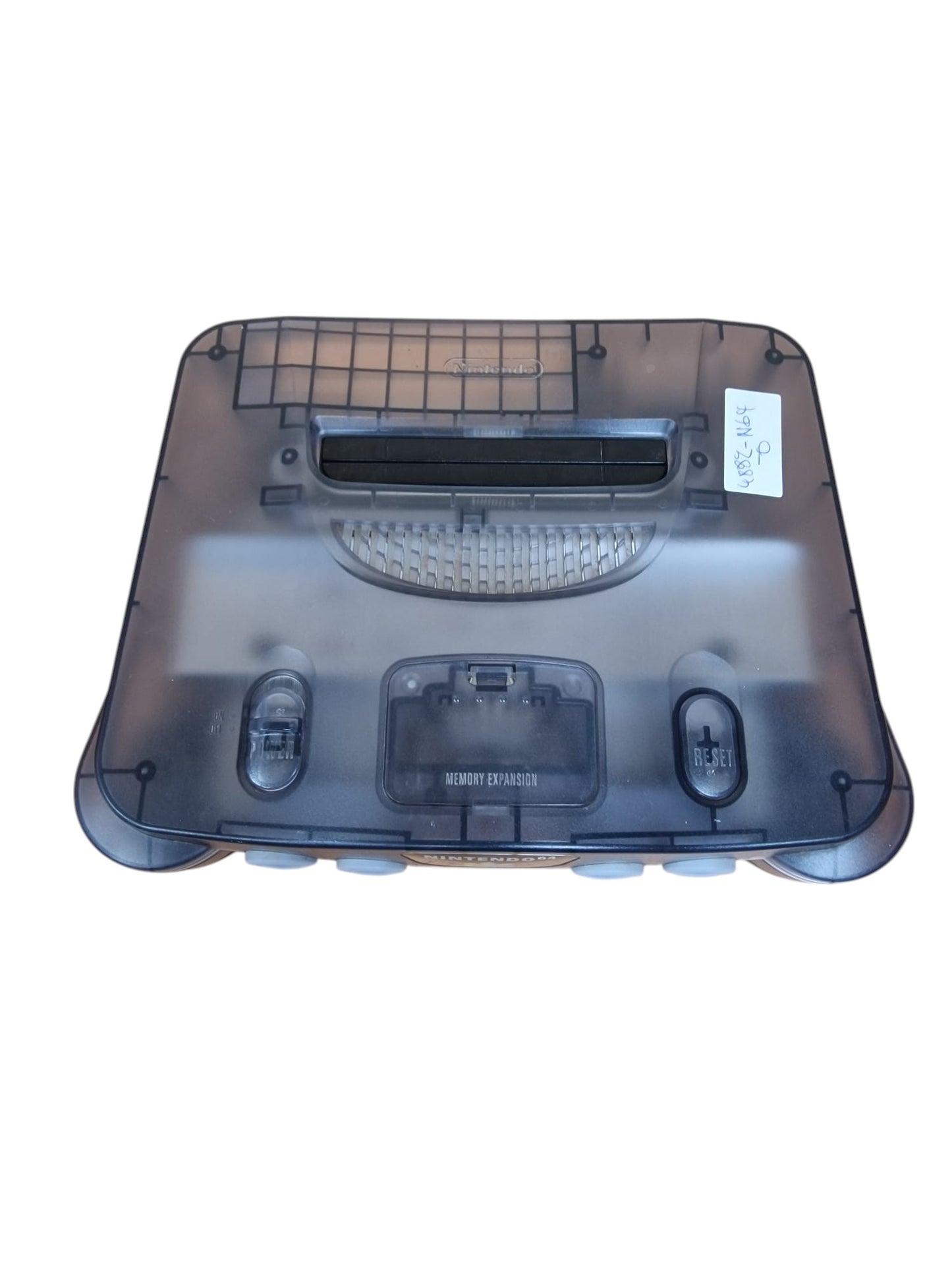 Console Nintendo 64 N64 Noire Transparent