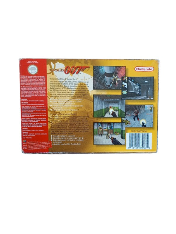 GoldenEye 007 en boîte Nintendo 64