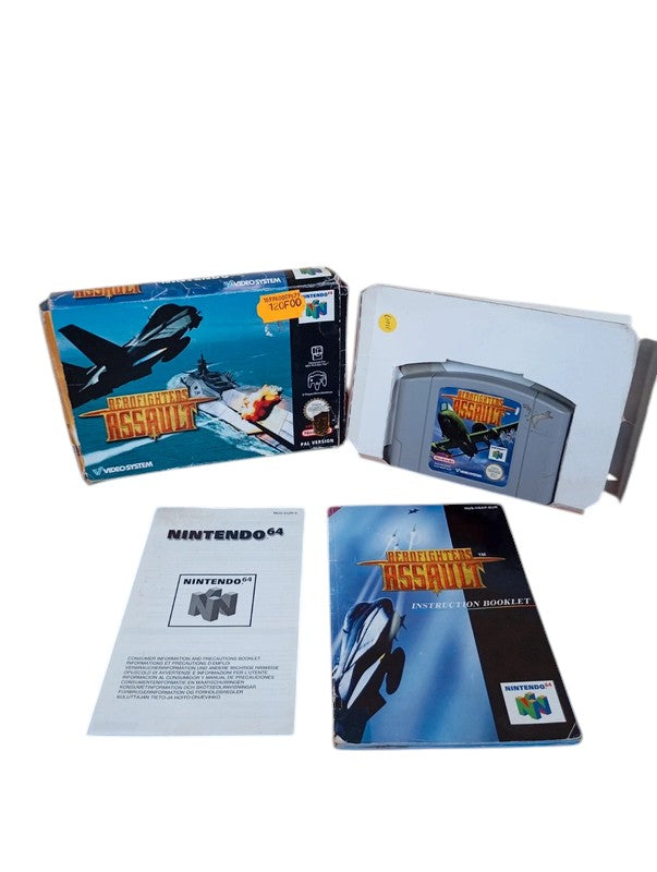 Aerofighter Assault en boîte FRA