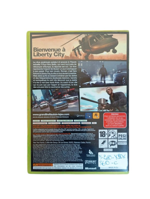 Grand Theft Auto IV Xbox 360