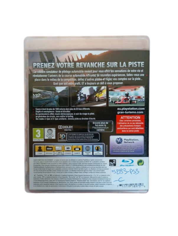 Gran Turismo 5 Playstation 3 (PS3)