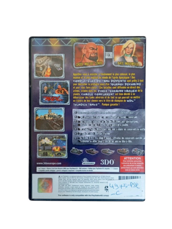 World Destruction League : Thunder Tanks Playstation 2 (PS2)