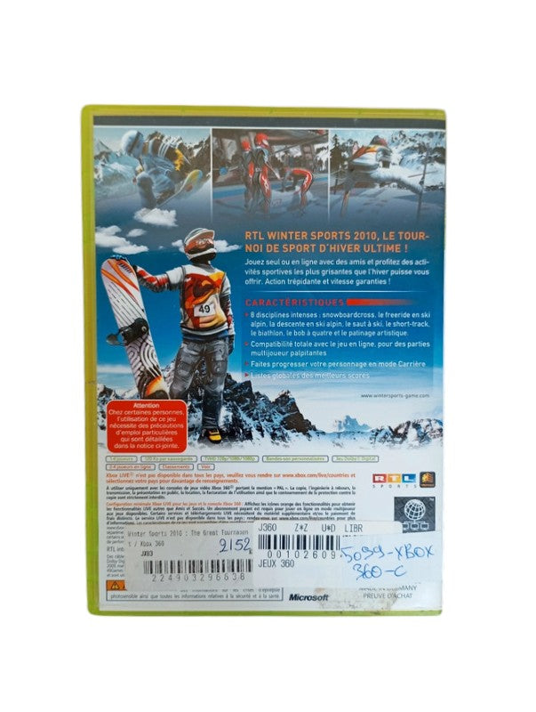 Winter Sports 2010 The Great Tournament Xbox 360
