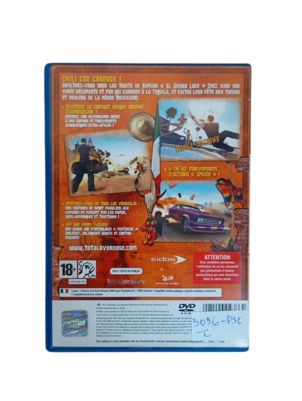 Total Overdose Playstation 2 (PS2)