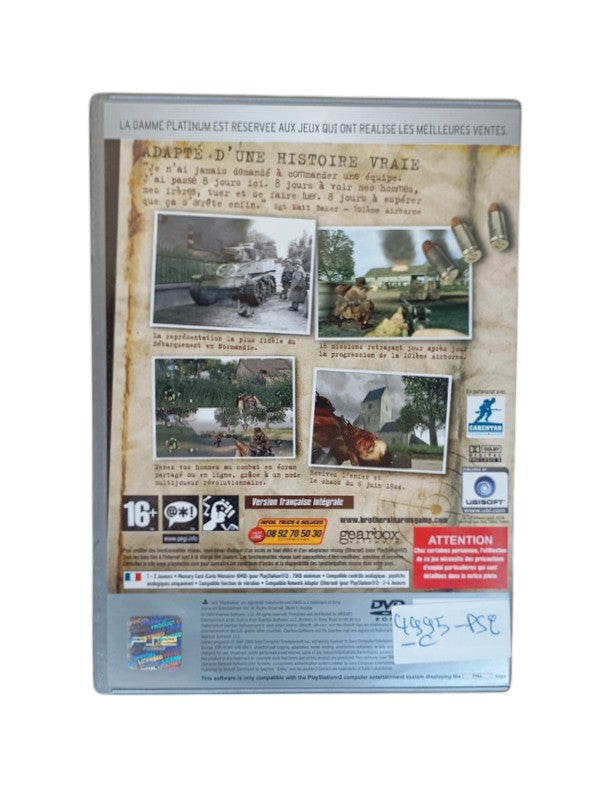 Brothers in Arms : Road to Hill 30 Playstation 2 (PS2) platinum
