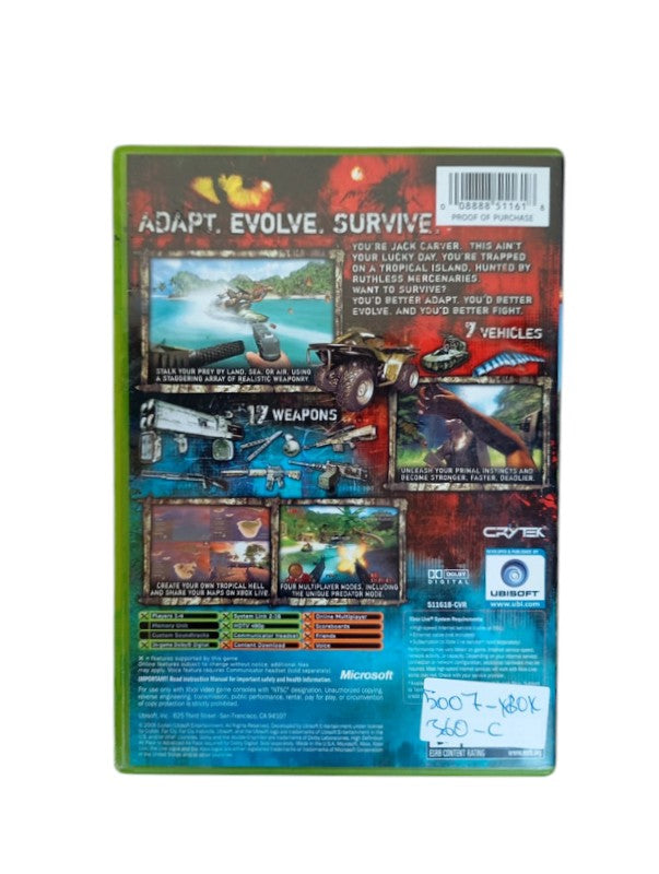 Far Cry Instincts Xbox Version USA