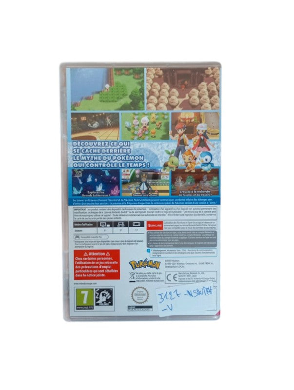 Boîte Pokémon Diamant Etincelant Nintendo Switch