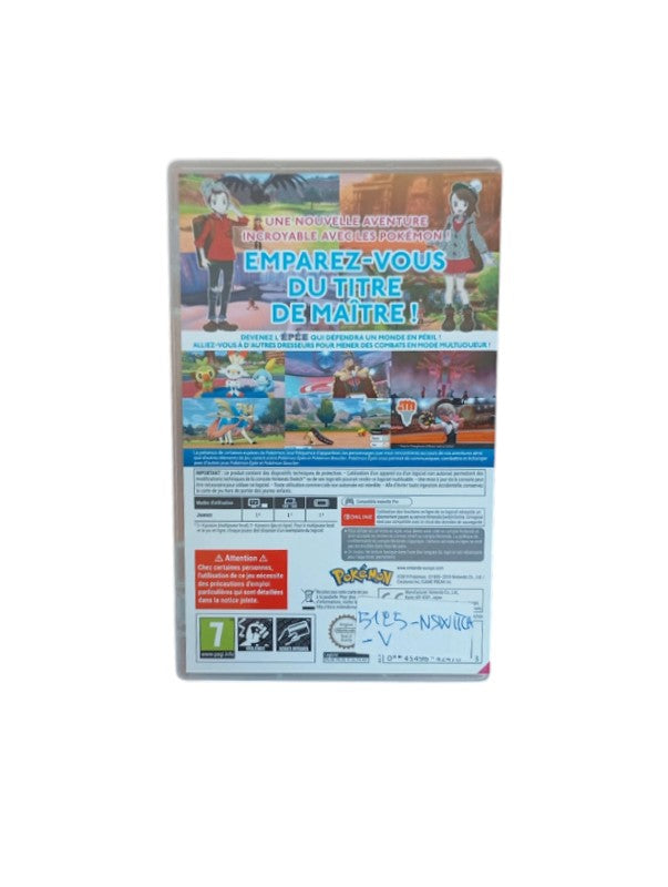 Boîte Pokémon Epée Nintendo Switch
