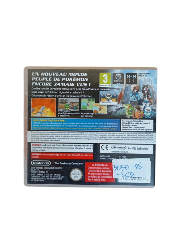 Boite Pokémon Version Noire Nintendo DS