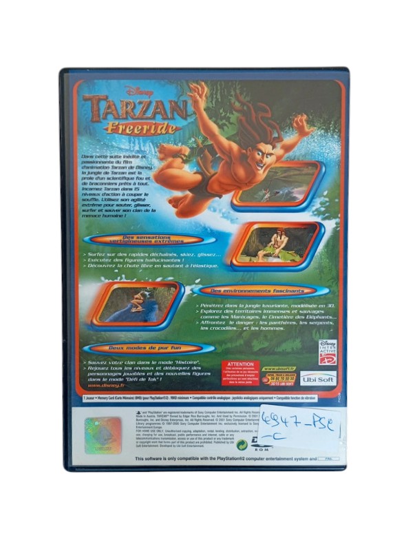Disney's Tarzan Freeride Playstation 2 (PS2)